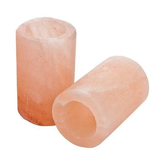 Handcrafted Himalayan Pink Salt Shot Glasses - Natural Barware & Party Accent Handcrafted Himalayan Pink Salt Shot Glasses carved from pure natural rock salt crystal